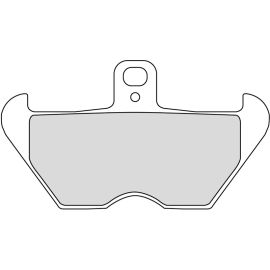 PLAQUETTES DE FREIN SERIE - SINTERGRIP - (FA407HH) AVANT