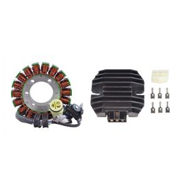 STATOR 200W + RÉGULATEUR REDRESSEUR + BOÎTE CDI HAUTE PERFORMANCE (YAMAHA)