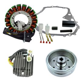 KIT VOLANT MOTEUR AMÉLIORÉ + EXTRACTEUR + STATOR + RÉGULATEUR + JOINT DE COUVERT (ARCTIC CAT)