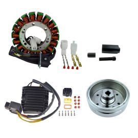 KIT VOLANT MOTEUR AMÉLIORÉ + EXTRACTEUR + STATOR + RÉGULATEUR MOSFET (SUZUKI)