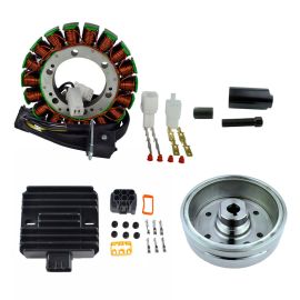 KIT VOLANT MOTEUR AMÉLIORÉ + EXTRACTEUR + STATOR + RÉGULATEUR (SUZUKI)