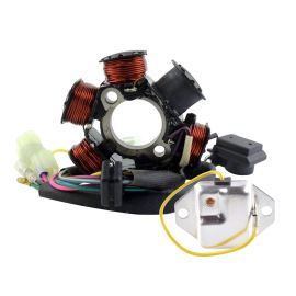 KIT STATOR HAUTE PUISSANCE 90W + RÉGULATEUR AC (HONDA)