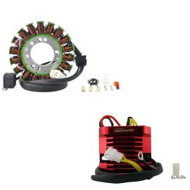KIT STATOR + RÉGULATEUR MOSFET USINÉ CNC (TRIUMPH)