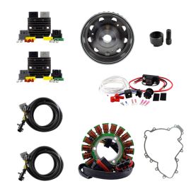 STATOR SPLYT 900W + RÉGUL. + ISOLATEUR DE BATTERIE + VOLANT D'INERTIE + EXTRACTEUR + JOINT (POLARIS)