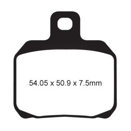 PLAQUETTES DE FREIN - SÉRIE HH - SFA266HH AVANT/ARRIÈRE