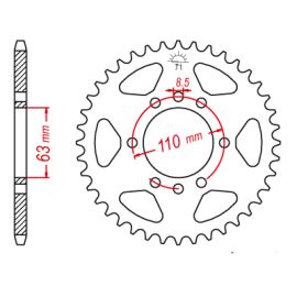ROUE D'ENGRENAGE ARRIÈRE 520 45T
