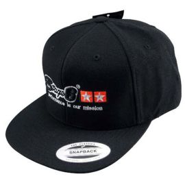BASEBALLCAP STAGE6, SNAPBACK, BLACK