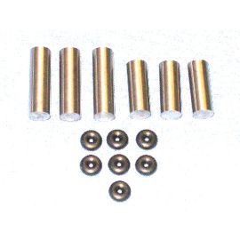 ENSEMBLE DE 6 POIDS EN TUNGSTÈNE DE 22G ET 24G