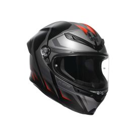 K6 S KARVE NOIR MAT/GRIS/ROUGE