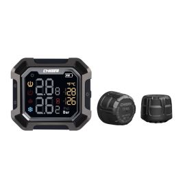 Chigee Moniteur de Pression des Pneus G3 Capteurs Externes | Noir