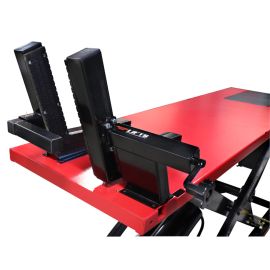 Serre-roue a vis noir avec caoutchouc