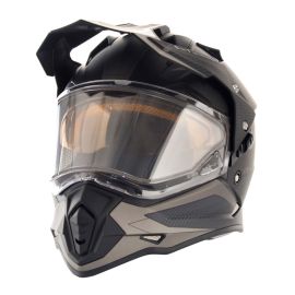 CASQUE MODE DS - VISIÈRE ÉLECTRIQUE - GT - GRIS